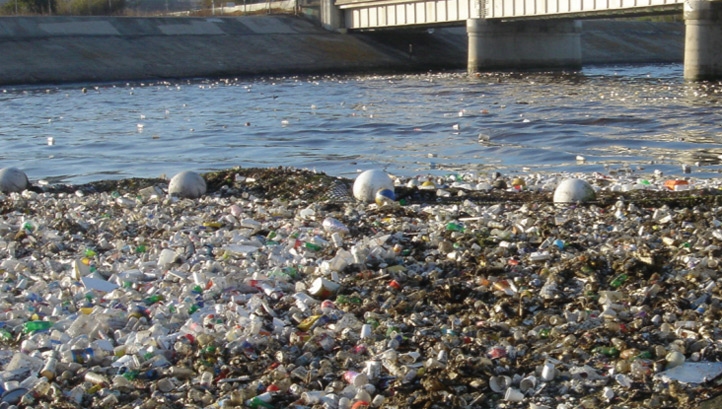 Pictured: Plastic pollution in Long Beach, California. Image: As You Sow